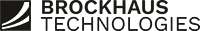 Brockhaus Technologies Logo schwarze Buchstaben